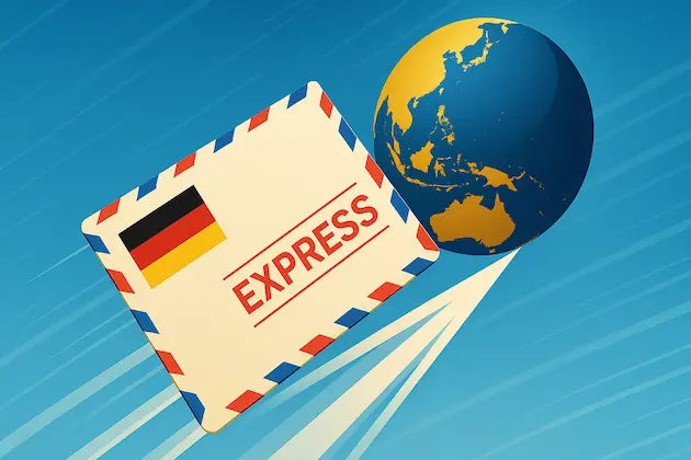 Express Versenden von und nach Australien