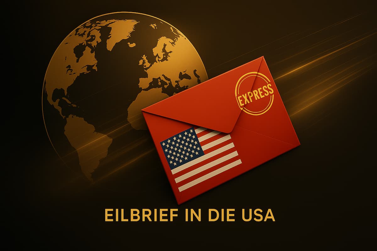 Eilbrief in die USA – sicher & schnell